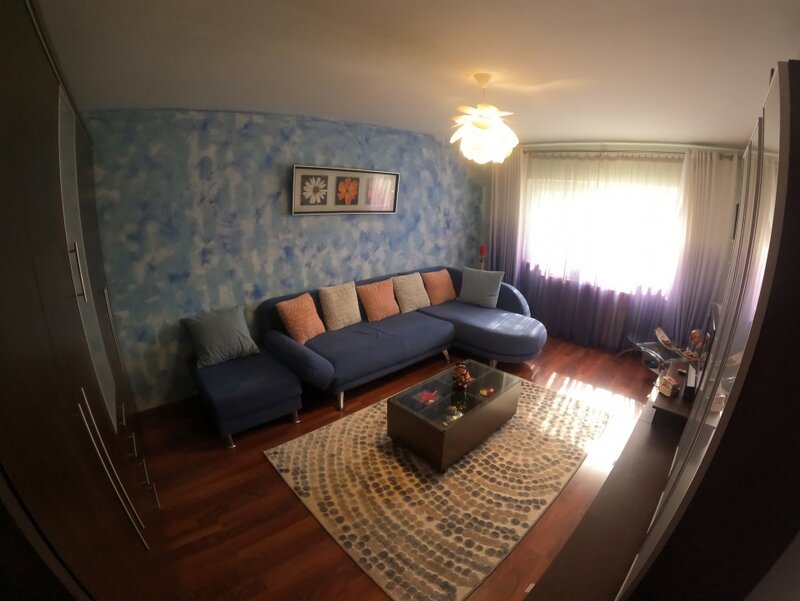Apartament 3 camere decomandat, parter inalt, complet mobilat