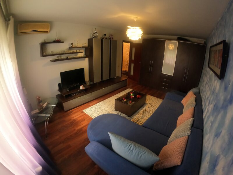 Giurgiu, apartament 3 camere decomandat, parter inalt, complet mobilat