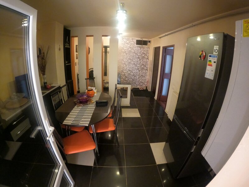 Giurgiu, apartament 3 camere decomandat, parter inalt, complet mobilat
