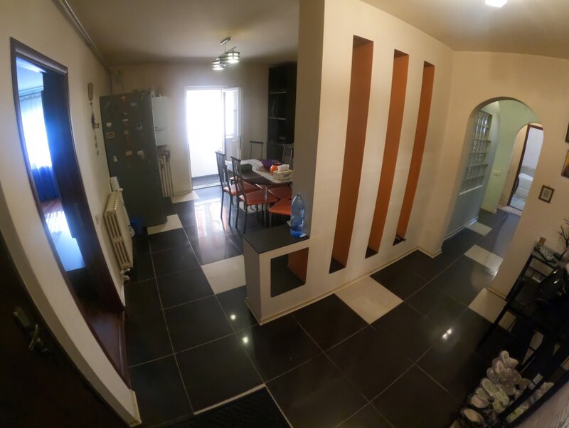 Giurgiu, apartament 3 camere decomandat, parter inalt, complet mobilat